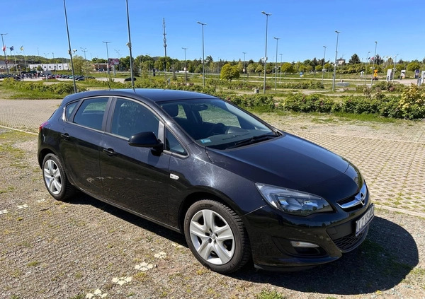 Opel Astra cena 29000 przebieg: 164000, rok produkcji 2013 z Gdańsk małe 137